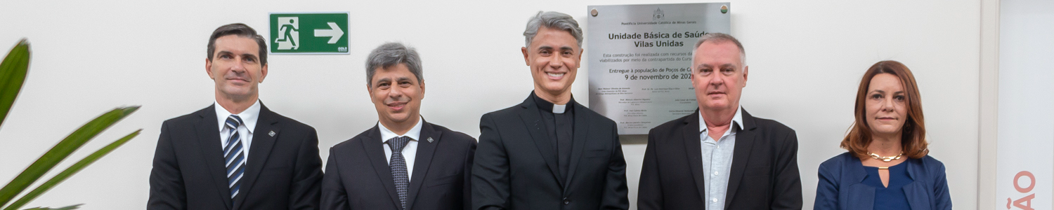 PUC Minas Poços de Caldas entrega UBS Vilas Unidas à Prefeitura Municipal 